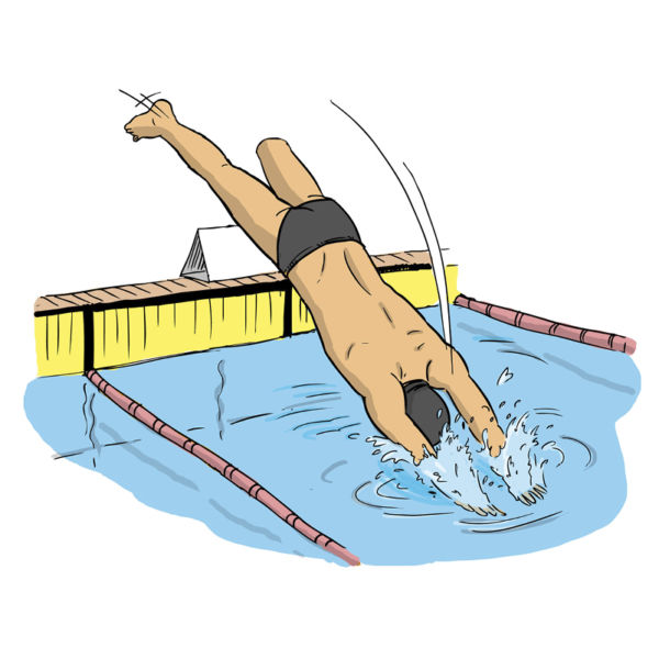 Dessins - natation