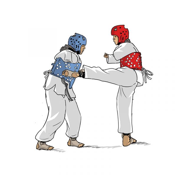 Dessins - taekwondo