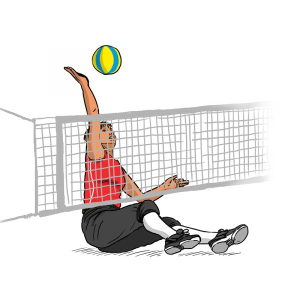 Dessins - volley-ball