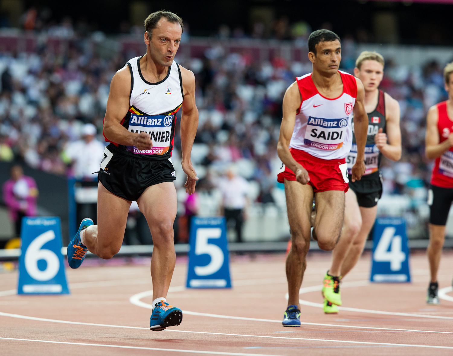 Basile Meunier aux Championnats du monde