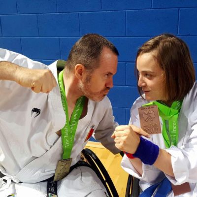 Open d'Irlande Karaté Franck Duboisse Elvire Geuzaine