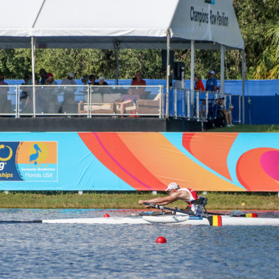 Louis Toussaint Championnat du monde d'aviron