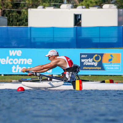 Louis Toussaint Championnat du monde d'aviron