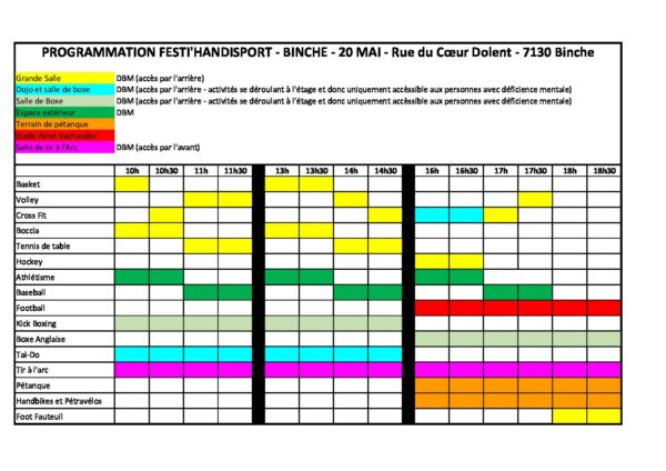 programme festi’handisport