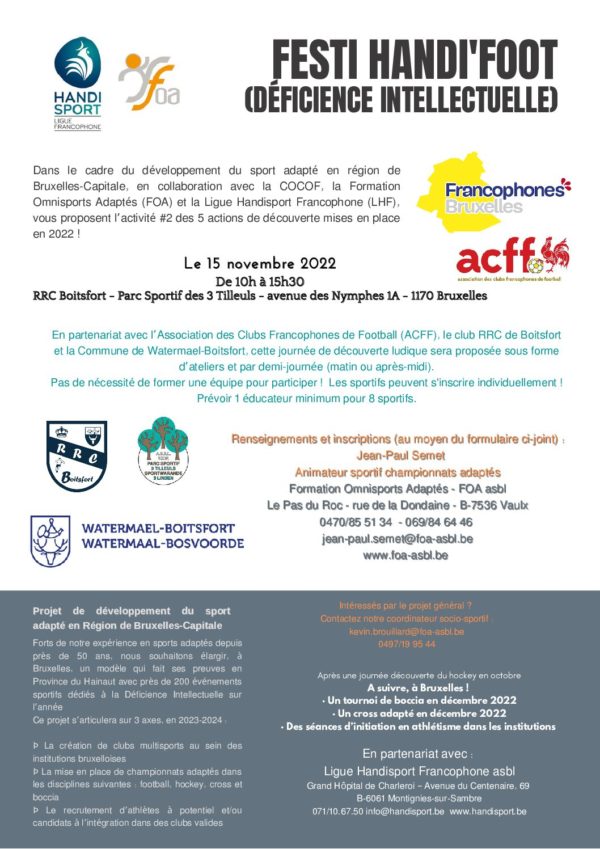 Festi handi’foot (Déficience intellectuelle) (5)